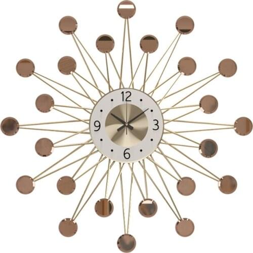 Large Digital Wall Clock Elegant Bedroom Luxury Living Room Wall Watches Nordic Design Relogio De Parede Home Decor EA60WC