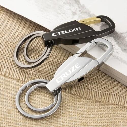 For Chevrolet cruze 2018 2019 2020 car trinket New metal Keychains Metal Alloy Buckle Waist Car Keyring Key Chain accessories