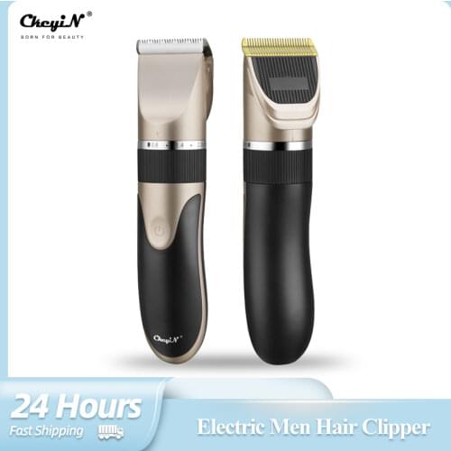 Professional Hair Trimmer Men Hair Clipper Low Noise USB Rechargeable Electric Hair Cut Ceramic Blade Barber Machine For Kids