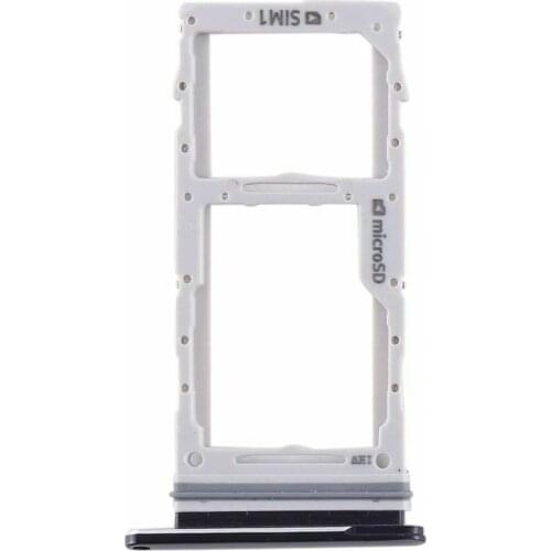 White/Black Color Dual SIM Card And MicroSD Memory Card Tray Holder For Samsung Galaxy S20 SM-G980