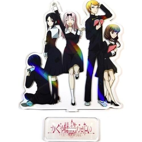 Kaguya sama Love is War Shirogane Miyuki Fujiwara Chika Miko Iino Yu Ishigami acrylic standee figurines desk decoration