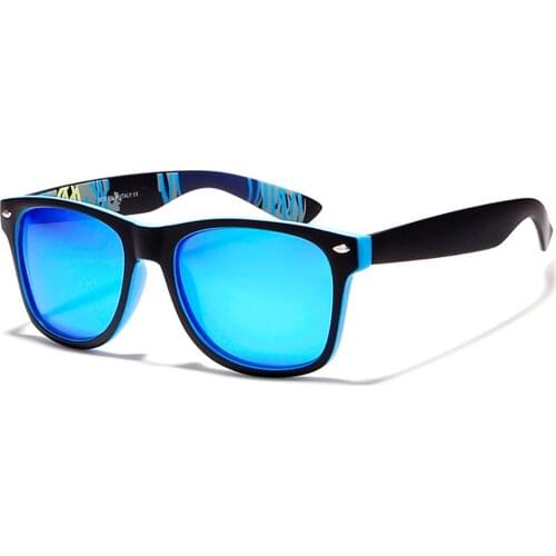 Classic Outdoor Shade Colorful Mirror Polarized Sunglasses Custom Made Myopia Minus Prescription Polarized Lens -1 To -6