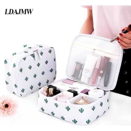 LDAJMW Fabric Cosmetic Bags