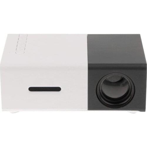Mini YG300 Video Projector Portable Full Color LED LCD Video Projector for Children Present, Video TV Party Game,with HDMI USB