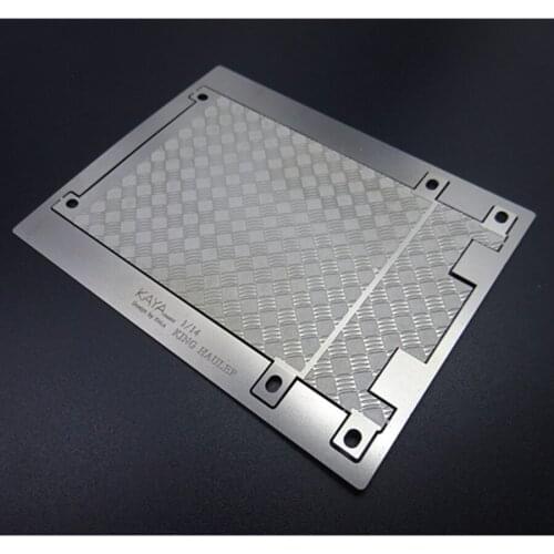 Tamiya Model Trucks Parts Metal Anti-skid Guard Of Frame Tail-Beam For 1/14 Scale Rc Toys Trailer KING HAULEP Tractor Truck