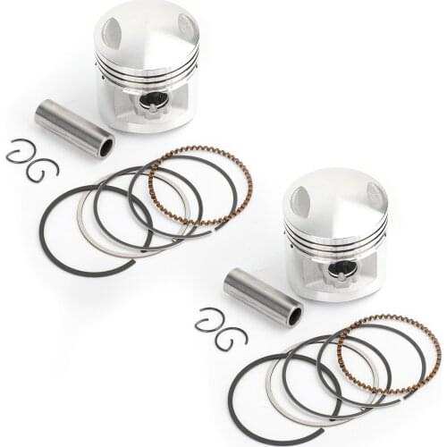 Artudatech 47MM 47.25MM Engine Piston Rings Pin Kit For Honda Rebel 150cc CA125 CM125 CD125T CB125T CD CB 125TParts