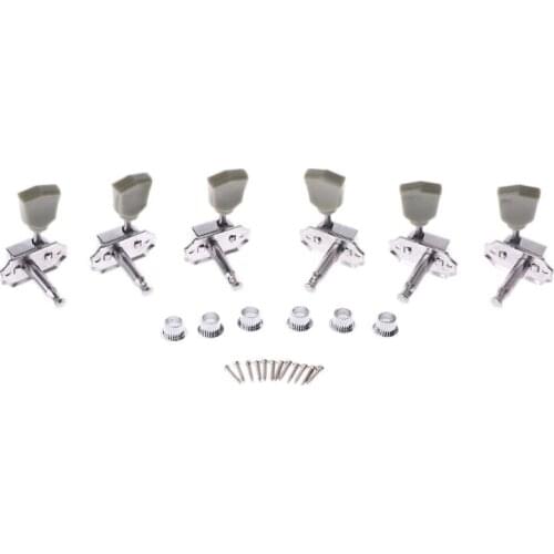 New Guitar 3R & 3L Deluxe Tuning Pegs Machine Heads Tuners For Gibson Style Guitar Part Accessories