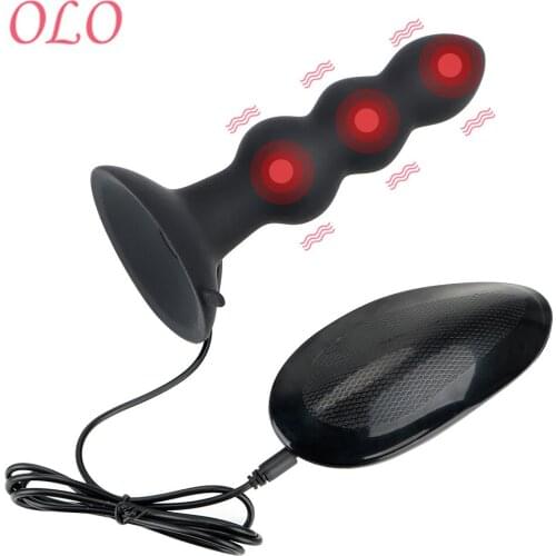 OLO Butt Plug G Spot Vibrator Remote Control Sex Toys For Women Men Men Anal Plug Vibrating Prostate Massager