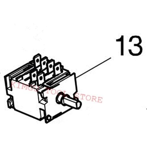 Genuine Switch For Makita 650745-6 DVC860