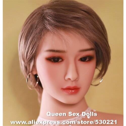 Sex Doll Head For Real Silicone Sexy Dolls Japanese TPE Lifelike Adult Dolls Heads Oral Artificial Mannequin