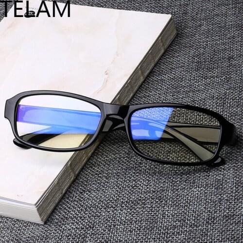 Womens glasses Anti blue light glasses RETRO art computer glasses fashion flexible portable glasses frame mobile game mirror