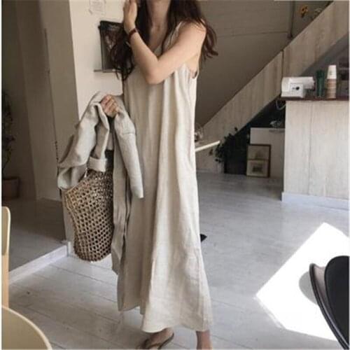 2020 Sexy Streetwear Dress Summer Dresses for Women Clothes Slip Party Vintage Fashion Elegant Casual Harajuku V-Neck Sling