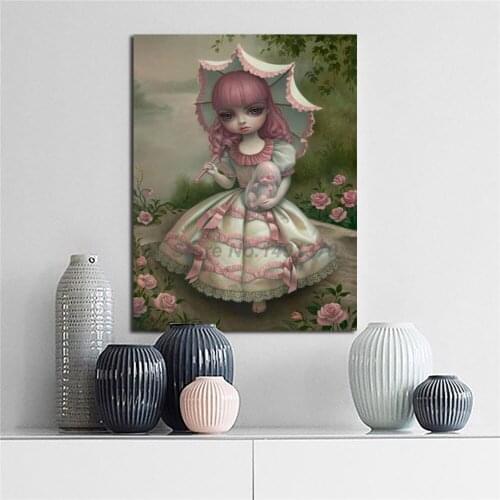Mark Ryden Surrealism Abstract Canvas Poster Minimalist Art Painting All Picture Print Living Room Bedroom Decoration