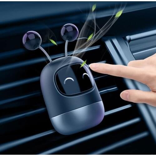 Car Air Freshener Fragrance Clip Air Vent Clip Aroma Diffuser with Cologne/Lemon/Ocean Scented Solid Perfume Car Decoration