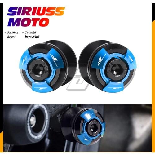 CNC Aluminum Motorcycle Spools Slider Stand Screws Case for Suzuki GSX650F 2008-2017