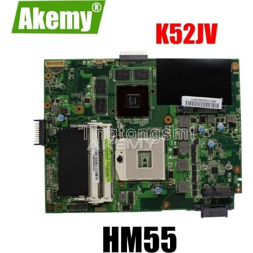 For Asus K52JV Laptop motherboard Mainboard test 100% OK 1GB HM55 GT310M REV 2.0