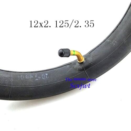 Good sale12 x 2.125 / 2.35 Bent Angle Valve Stem tube 12*2.125/2.35 tube tyre for Schwinn Tricycle Roadster 12" Bike inner tube
