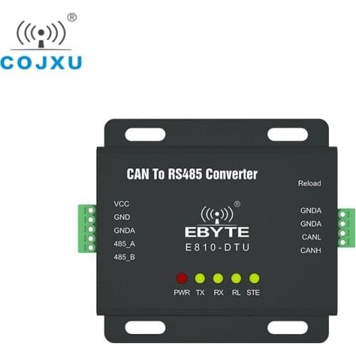 RS485 Interface CAN Bus Two Way Transparent Transmission Wireless Modem E810-DTU(CAN-RS485)