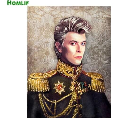 David Bowie Painting,Full Square Diamond 5D DIY Diamond Painting,diamond Embroidery Cross Stitch Rhinestone Mosaic Painting