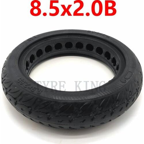 8.5 Inch 8.5x2.0B Solid Tire 8.5*2.0B Inflation Free Tyre for Xiaomi Mijia M365 Accessory