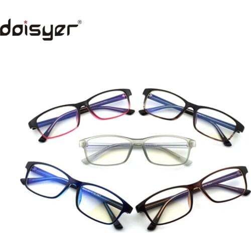 Daisyer 2020 unisex stock optical frame blue light blocking computer glasses custom logo