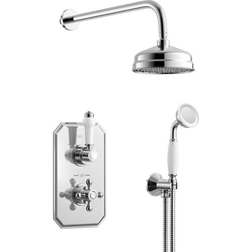 VOURUNA Victoria Thermostatic Bathroom Shower Set Combination