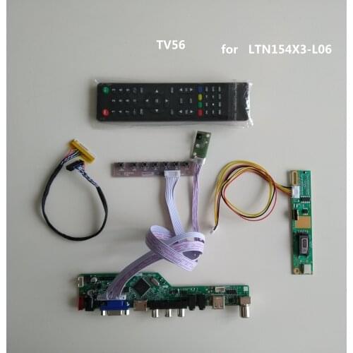 TV LCD LED VGA HDMI AV RF USB Audio Controller Board For display LTN154X3-L06 1280*800 15.4" Monitor panel card