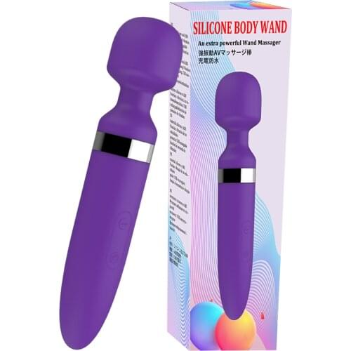 20 Modes AV Vibrador Rechargeable Magic Wand Massager Clit female Masturbation Sex Shop Adult Sex Toy Vibrator for Women