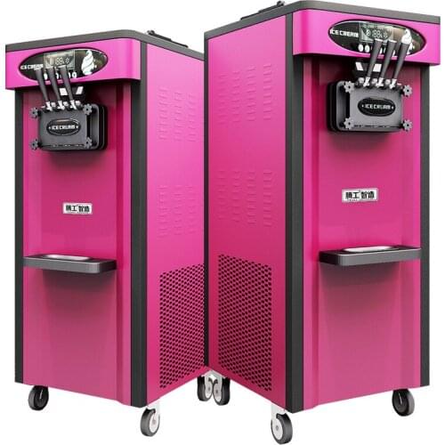 220V Commercial Ice Cream Machine Fully Automatic Ice Cream Machine Cone Ice Cream Soft Ice Cream Western Restaurant Equipment