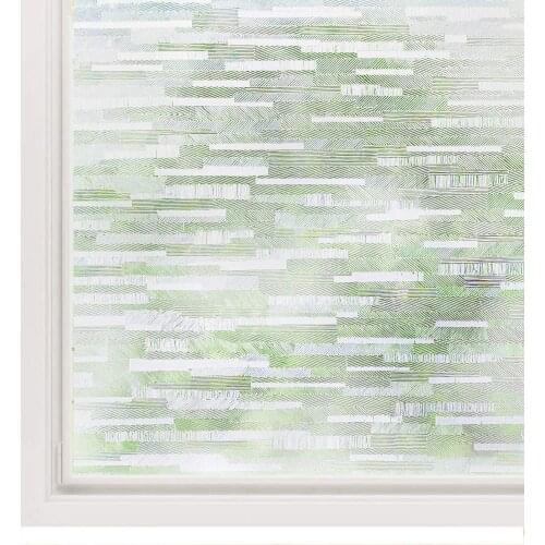 Gel-free Static Anti-mildew Anti-ultraviolet Glass Film Living Room Bedroom Office Mall Nail Stickers Wood Grain Texture Film