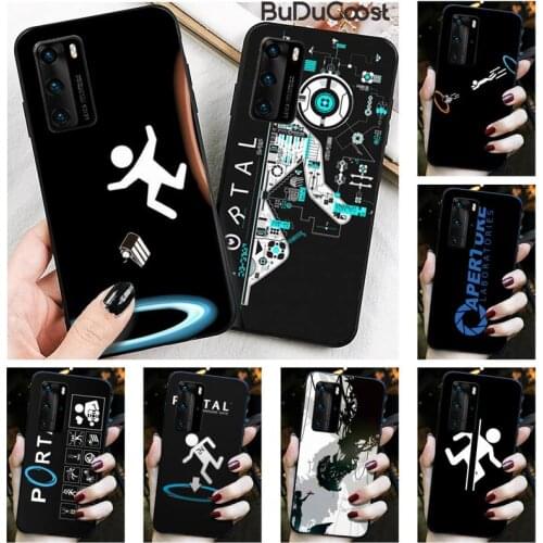 Riccu funny Portal pattern Case Phone Case for Huawei P30 P20 Mate 20 Pro Lite Smart Y9 prime 2019