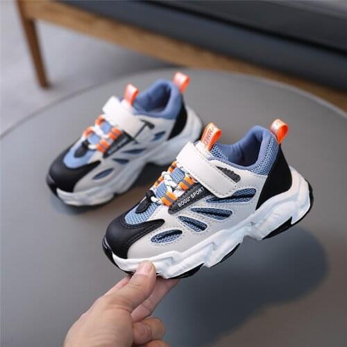 Toddler 2021 New Spring Breathable Children Casual Shoes for Girls Boys Sneakers Kids Sport Shoes Runing Chaussure Size 26-36