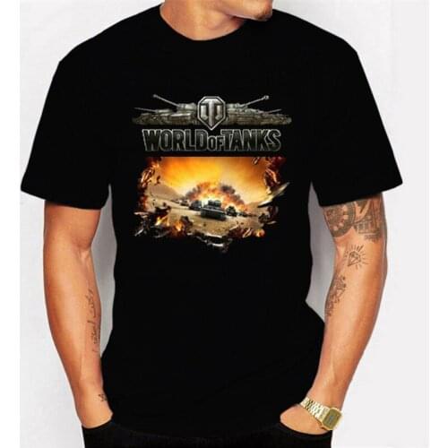 T-shirt with Russian T-shirt Russian Putin military worship tank world army pattern printed short sleeve mens top