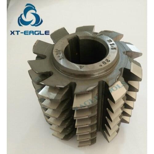 HSS M2.5 Module Gear Hob Cutter PA20 degree 65*55*22hole