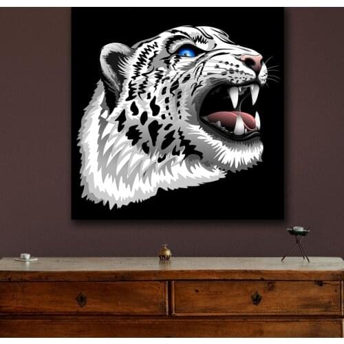 Fashion Oil Painting Animal tiger head Paiting Home Decor On Canvas Modern Wall Art Canvas Print Poster Canvas Painting No Frame