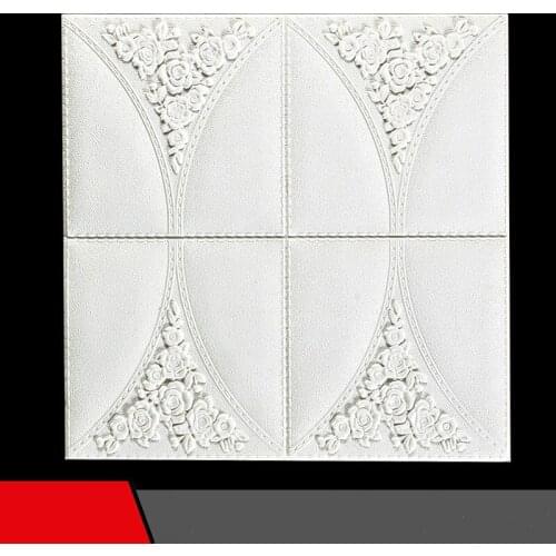 70*70cm Soft Wall Sticker Wall Stickers 3D Panels Room Decal Stone Decoration Embossed Living Room Kids Safty Bedroom Home Decor