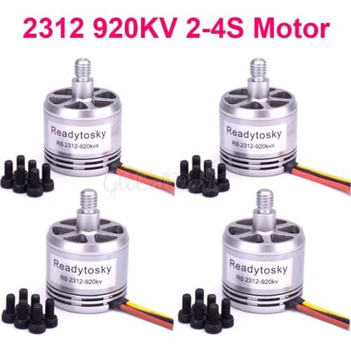 NEW 2312 920kv Brushless Motor CW CCW 2-4S for F450 F550 S500 450mm 500mm 550mm RC Quadcopter Parts