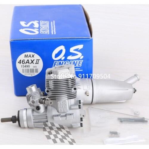 Original motor OS 46AX II generation two-stroke methanol engine 46AX model airplane fixed wing OSMG0548