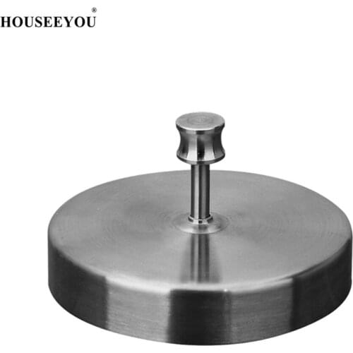 HOUSEEYOU Hamburger Presses Burger Maker Meat Patties Household Hand Operated DIY High Quality 304 Stainless Steel Cooking Mold