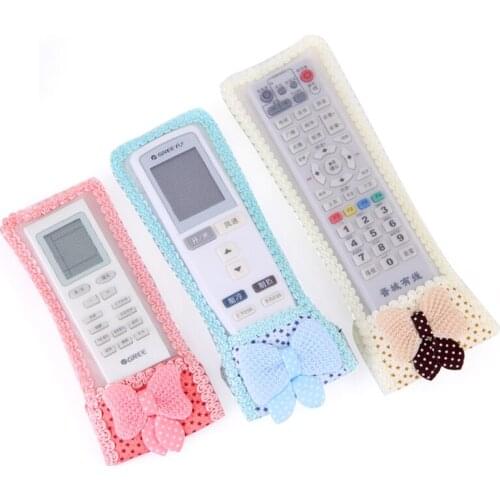 ZOCDOU Cloth Remote Control Dustproof Dust Cover Television TV Box Air Conditioner Anti Dirty Protect Storage Bag Organization