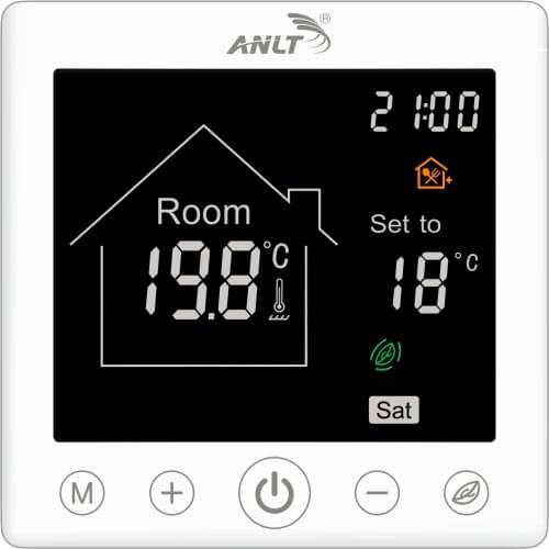 Wifi Touch Thermostat Controller For Electric Underfloor Tile Heating