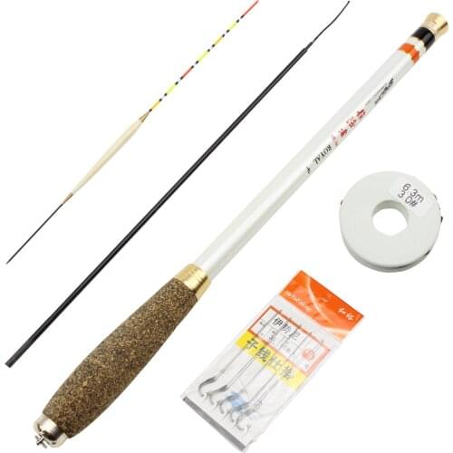 1.5m-3.6m child beginner fishing rods pocket Carp Rod Carbon Rods Portable Telescopic Spinning Rod Travel Rod pesca 1-3 tips