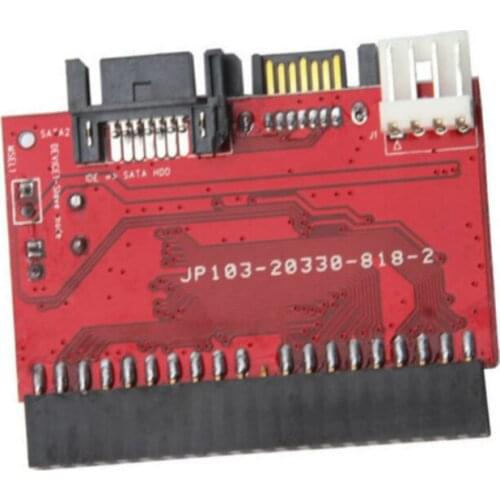1pcs High Quality IDE TO SATA PCI Card 100/133 HDD/CD/DVD Converter Adapter