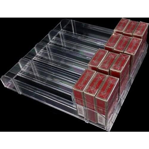 10pcs Fashion Cigarette divider Automatic propulsion locker drawer drink display stand container Tobacco Cosmetic display box