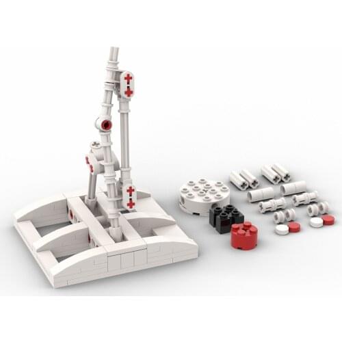 105Pc DIY Building Blocks Bracket Replaceable Adjustable Display Holder Compatible With Many Building Blocks Models For Children