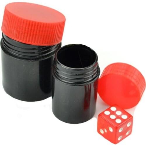 2pcs Dice Capsules Dice Magic Tricks Close Up Magic Prop Magician Trick Easy to do