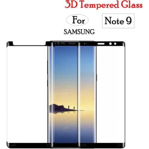 3D Curved Tempered Glass For Samsung Galaxy Note 9 Full Cover 9H Protective film Explosion-proof Screen Protector For SM-N9600