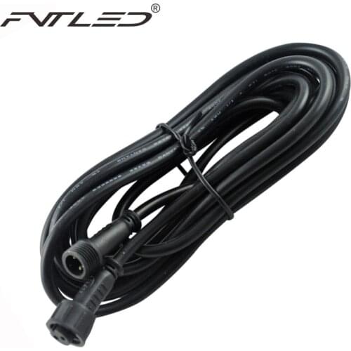5pcs/Lots 2PIN 3Meter IP67 Waterproof Extension Cable LED Light Power Cord 3 Meters Single Color LED Lights