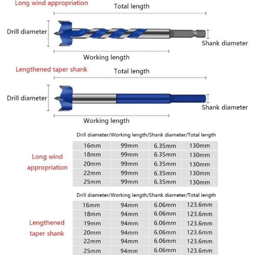 B2QB High Speed Alloy 16/18/20/22/25mm Straight Shank Sturdy Wear-resistant Round Shank Diameter Sp-iral Chip Flute Set