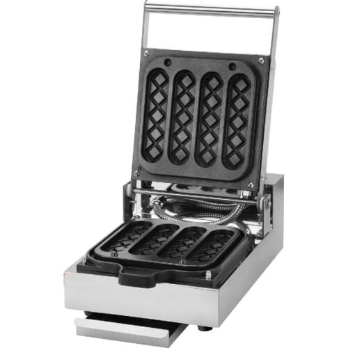 Free shipping Electric 4 pcs lolly hotdog waffle stick 160*40mm size Hot dog Waffle machine